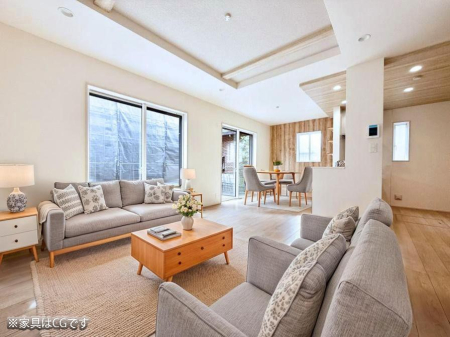 ���r���O �������z�������˂����ޖ��邢LDK�͉Ƒ��ł̂�т芰���܂�  