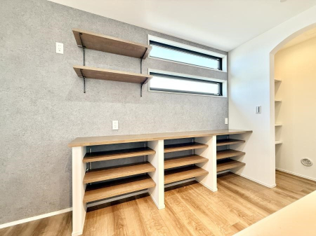 �L�b�`�� �������w�ʂɂ͐H��ނ����[�ł���J�b�v�{�[�h�t��  